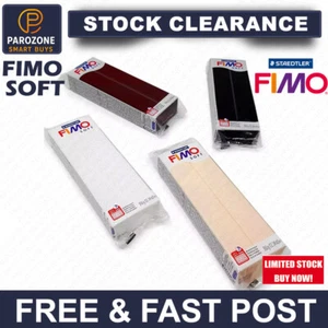 FIMO Soft 454g Polymer Modelling Clay - Oven Bake Clay - Set of  4 Colours - Picture 1 of 6