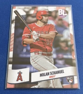 2024 Topps Big League #46 Nolan Schanuel RC Los Angeles Angels - Image 1 of 2