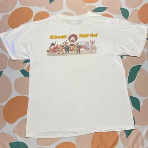 VINTAGE 1998 McDonalds Happy Meal Ty Beanie Baby Promo Shirt Mens XL Extra Large - Picture 1 of 18