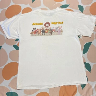 Camisa Promocional Bebé McDonalds Happy Meal Ty Beanie 1998 De Colección Para Hombres XL Extra Grande Foto 1 de 4