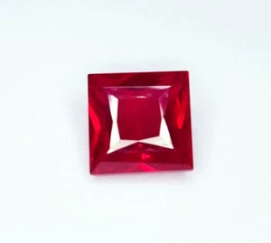 7,87 quilates Rubí Rojo Natural Suelto Certificado Piedra Preciosa Princesa Corte Rubí AAA+ Calidad - Imagen 1 de 9