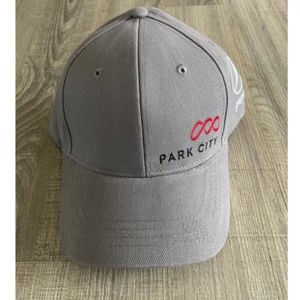 Gorra de béisbol Vail Resorts unisex gris Park City Utah Flexfit Pepsi hebilla sombrero - Imagen 1 de 5