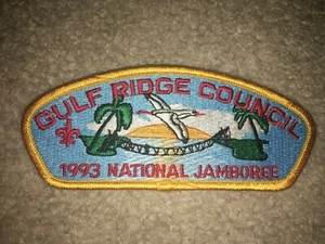 Boy Scout Gulf Ridge Florida BSA Council JSP 1993 National Jamboree Patch - Picture 1 of 1