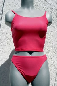 Saison-2023/24 380106 Gourami Marken Träger Tankini Bikini Slip Rosa NEU in 38 - Bild 1 von 1