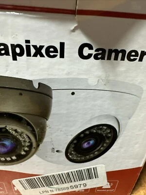 Anpviz Security 4-in-1 IR CCTV Security Dome Camera - HC-AC3222W - White - Image 1 of 4