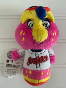 Itty Bittys Plüsch 5 Zoll Cleveland Indians Schieber Maskottchen MLB Hallmark nicht mehr produziert - Bild 1 von 3