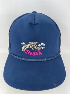 De Colección Universidad de Kentucky Wildcats SWISH Logo Snapback Malla Estilo Cuerda Sombrero Gorra - Imagen 1 de 9