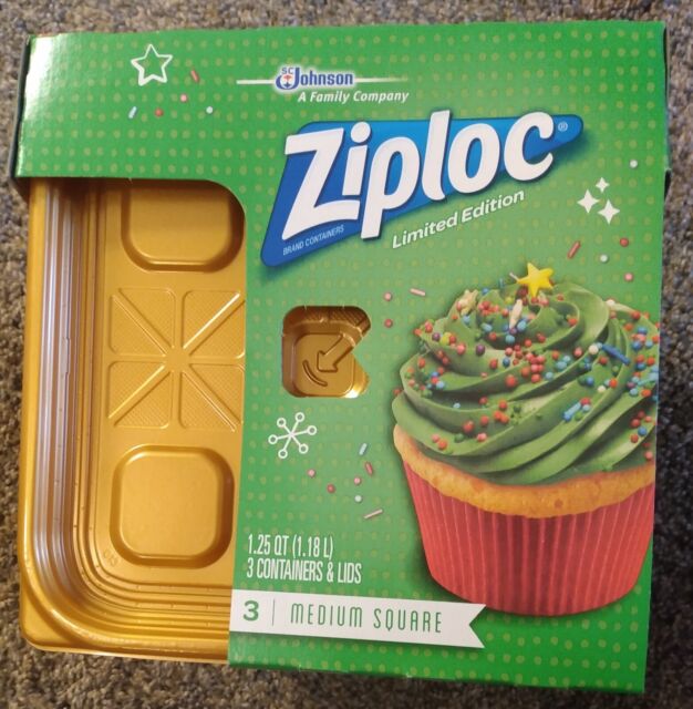 Ziploc® Square BPA-Free Plastic Snap Seal Food Storage Container