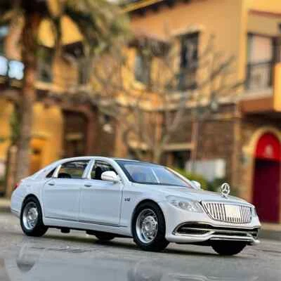 1:32 BENZ Maybach S650 Alloy Diecast Model Car Vehicles Sound light Toy Vehicle - Image 1 of 4