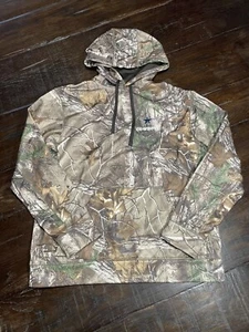 Dallas Cowboys NFL REALTREE Canvas Hoodie Dunbrooke Sweatshirt Sz L Exc Cond - Picture 1 of 11