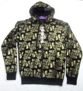 Andy Warhol Artist Authentic Print All Over Metallic Pistols Hoodie Size Small - Picture 1 of 5