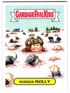 Murder Molly GPK 2016 Garbage Pail Kids Fargo TV Parodia Tarjeta exacta mostrada - Imagen 1 de 2