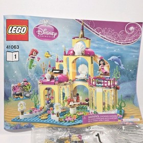 Lego 41063 Disney Ariel's Undersea Palace  Complete Sealed Bags & Manual No Box