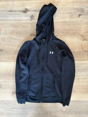 Under Armour Mujer Ropa Activa ColdGear Cremallera Completa Sudadera con Capucha Talla XS Negra Sudadera Foto 1 de 4