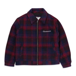 NWT BLACKEYEPATCH COLLEGE WOOL BLOUSON RED JACKET SIZE M $430 - Picture 1 of 6