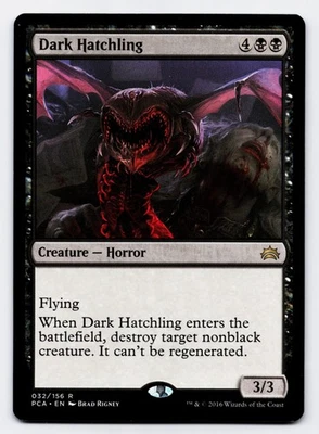 Dark Hatchling [032/156] PCA Rare Non-Foil [MTG Card English] - Image 1 of 2