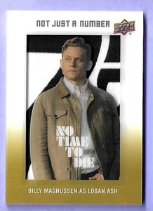 2025 Upper Deck James Bond "NOT JUST A NUMBER" Billy Magnussen GOLD NJV-3 - Picture 1 of 2