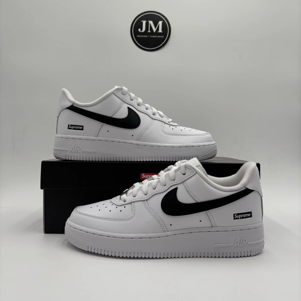 Nike Air Force 1 Supreme White for Sale | Authenticity Guaranteed