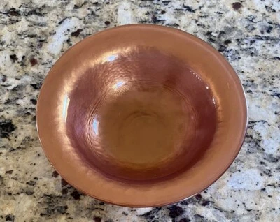 southern living at home decor bronze small copper bowl decorative stunning nice - Image 1 of 4