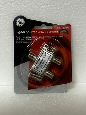 General Electric Cable Signal Splitter 2-Way, AV23218 pack of 4 - Image 1 of 2
