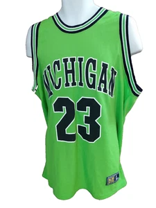 Camiseta deportiva de baloncesto de los Wolverines de la Universidad de Michigan para hombre grande de la NCAA - Imagen 1 de 7