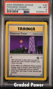 Promo Pokemon Tower PSA 6 Black Star Promo #42 Pokemon - Picture 1 of 1