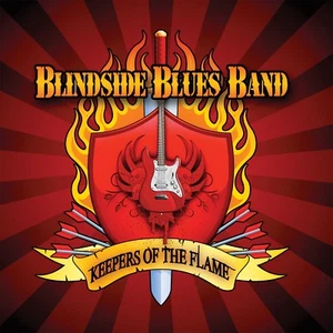 BLINDSIDE BLUES BAND - "KEEPERS OF THE FLAME" CD (AWESOME HEAVY GUITAR ROCKER) - Imagen 1 de 1