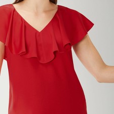 coast beau ruffle jumpsuit