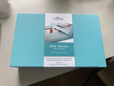 Kit de edredón en caja corredor de mesa del mes Winter Friends de Sandra Workman Foto 1 de 4