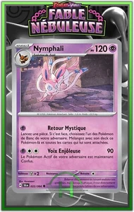 Nymphali - EV6.5:Fable Nébuleuse - 022/064 - Carte Pokémon Française Neuve - Picture 1 of 1