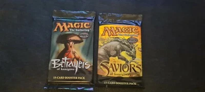 Magic The Gathering Betrayers and Saviours of Kamigawa Boosters - Image 1 of 2