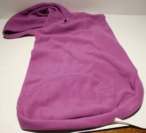 Expawlorer Dog Coat Sweater Clothes XL Fleece Hooded Hoodie 24" Back *Spots* - Picture 1 of 5