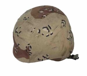US Army PASGT Ballistic Helmet Unicor Size Large 2 With Cover Desert Storm