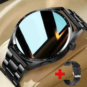 Smartwatch da uomo con display TFT da 3.35 cm, cinturino in acciaio inossidabile - Foto 1 di 9