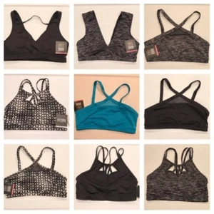 NWT VICTORIA'S SECRET Sports Bras MEDIUM Wirefree Unlined Assorted Colors/Prints - Picture 1 of 33