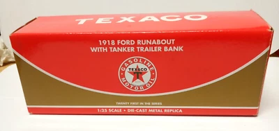 NIB 2004 Texaco 1918 Ford Runabout Tanker Trailer Truck - #21  (FC 83T D904) - Image 1 of 4