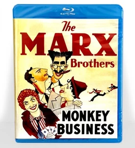 The Marx Brothers: Monkey Business (Blu-ray Disc, 1931, Full Screen) Brand New! - Picture 1 of 3