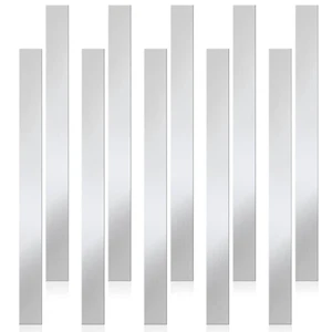 10 Pcs Metal Strips Metal Shim Stock Metal Sheet Metal Shims Gap Filler Trim Str - Picture 1 of 12