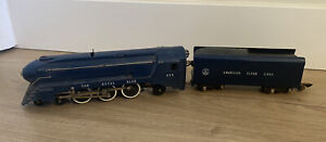 Vintage Gilbert American Flyer “The Royal Blue” 350 Train Locomotive As-Is