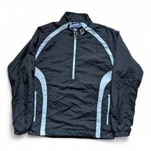 FootJoy Windbreaker Mens Size M Jacket Black - Picture 1 of 9