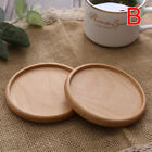 Natural Beech Wooden Coaster Drink Mat Cup Pad Round Square Heat Resistant Seyu