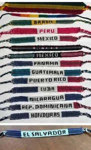 Handwoven Latin Bracelets - Shipping Included - Picture 1 of 11