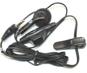 Mono Earphone Single Earbuds In-Line Remote Hands-Free Cordless Phone Headset - Picture 1 of 1