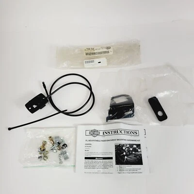 Harley-Davidson 1997-2008 Touring Adjustable driver Backrest Mount Kit 52593-09 - Image 1 of 4