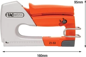 Juego de grapadoras Tacwise 0889 Z1-53: grapadora manual Z1-53, 200 piezas grapas tipo 53 - Imagen 1 de 6