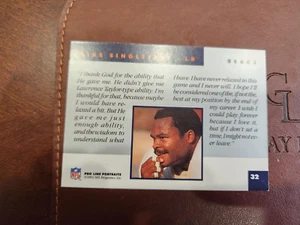 Mike Singletary 1991 Pro Line Portraits - #32 Chicago Bears - Picture 1 of 1