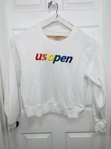 Us Open American Needle Sz LG White Embroidered Sweatshirt Unworn Cond. - Picture 1 of 16