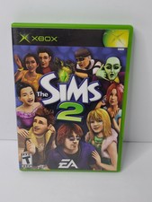 Sims 2 (Microsoft Xbox, 2005) W/ Manual Tested