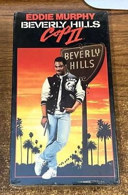 BEVERLY HILLS COP II 2 (1987 VHS) Eddie Murphy NEW Factory Sealed WATERMARKS - Image 1 of 4