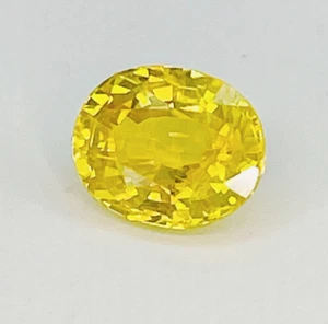 Unheated Vivid Yellow Sapphire Vintage Yellow Sapphire Canary Sapphire - Picture 1 of 6